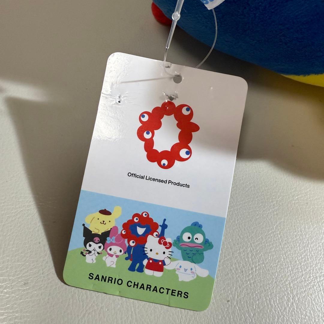 新品タグ付きポムポムプリン ミャクミャク なりきりぬいぐるみMサンリオ