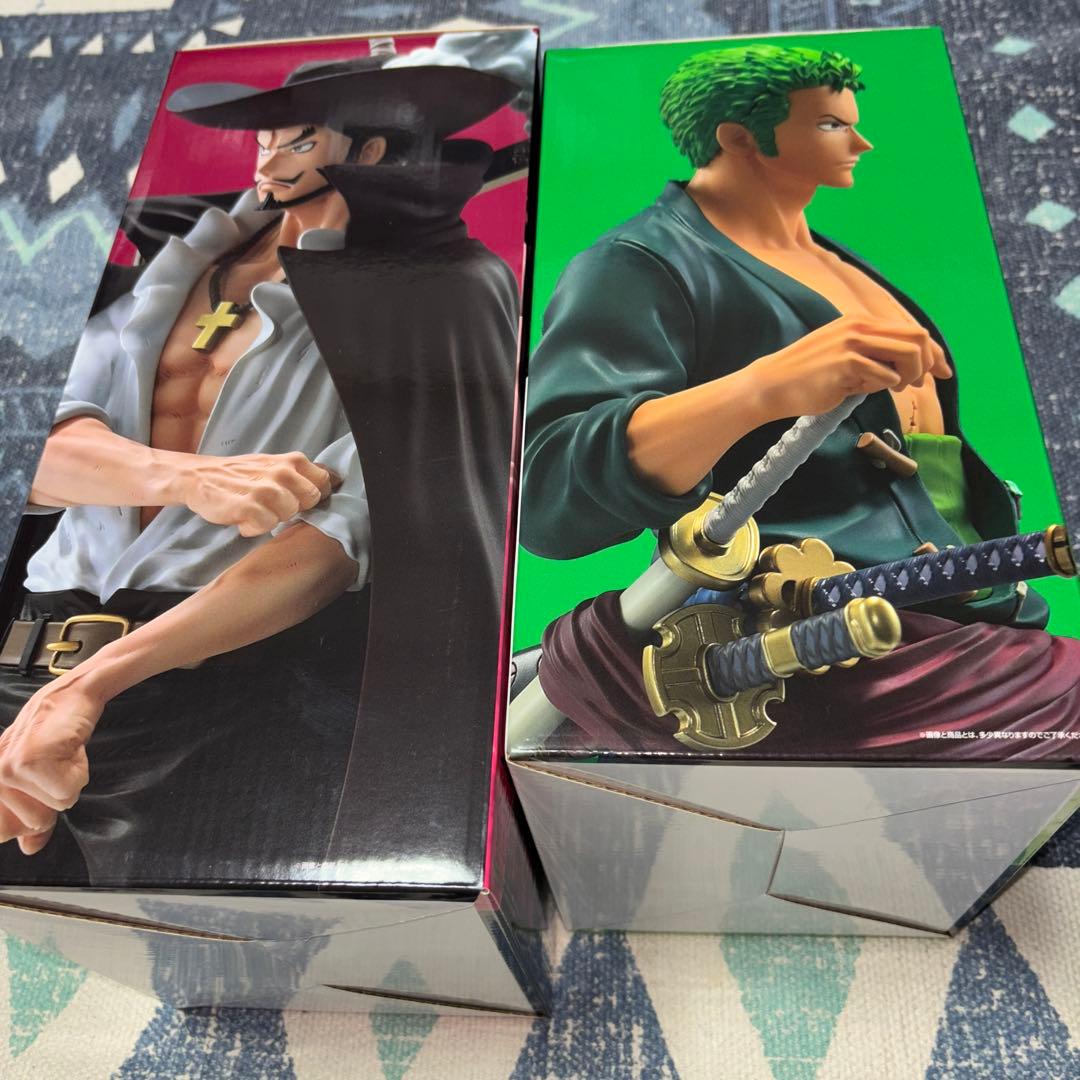 一番くじ　ワンピース　試練のその先　B賞ゾロ　D賞ミホーク　セット