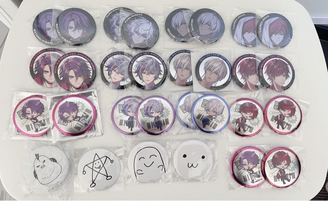 にじさんじ ２時だとか 缶バッジ 全種類あり 30個