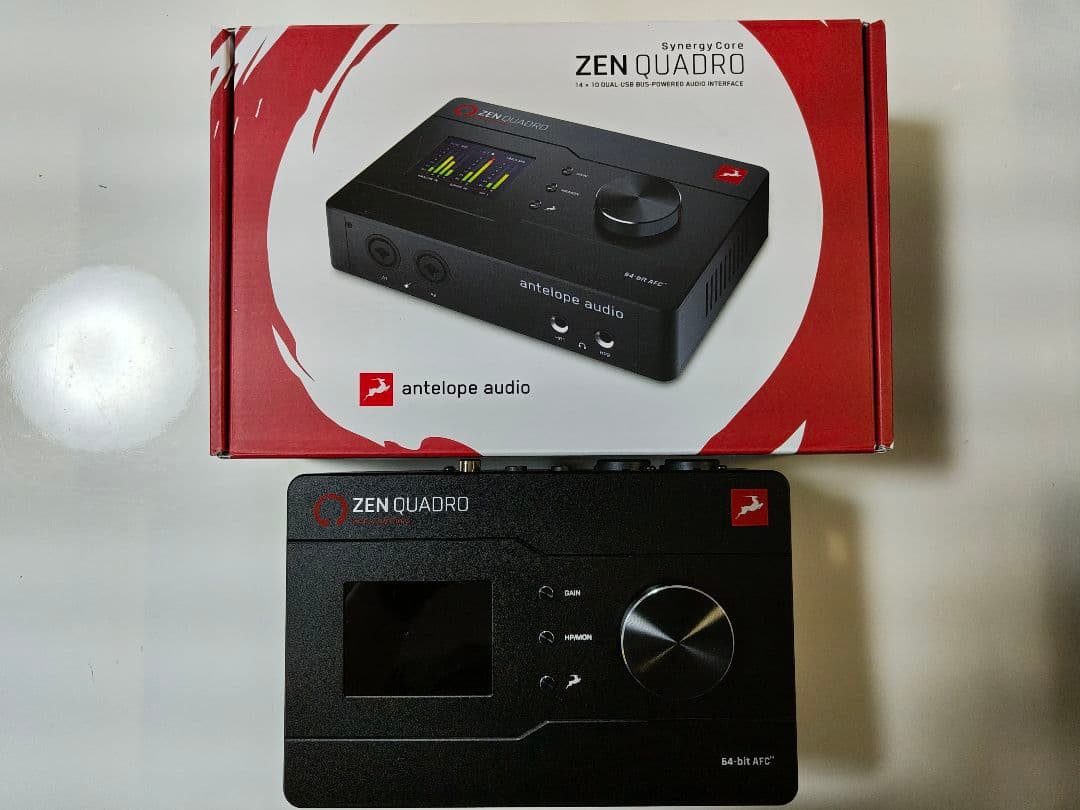antelope audio ZEN QUADRO オーディオインターフェイス