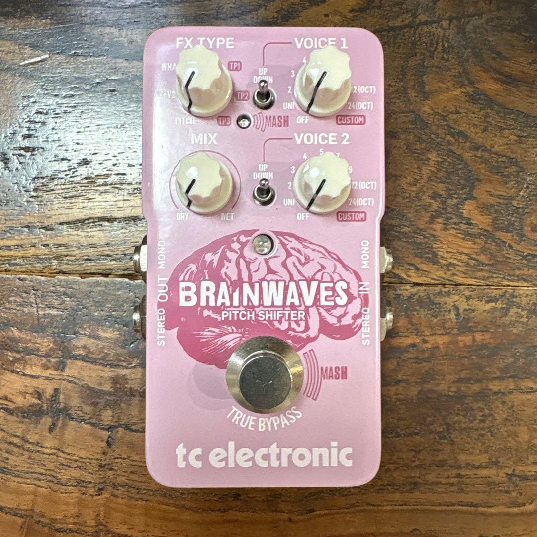 ギター TC Electronic BRAINWAVES PITCH SHIFTER