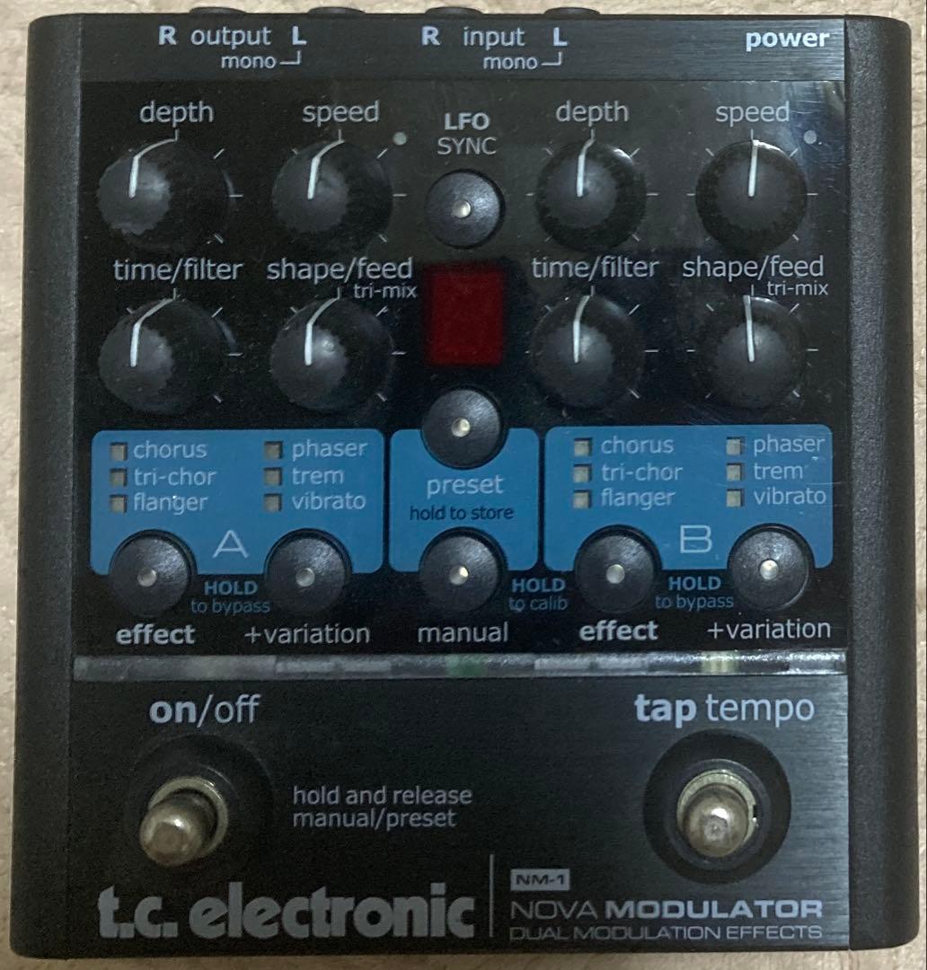 ギター t.c. electronic NOVA MODULATOR NM-1