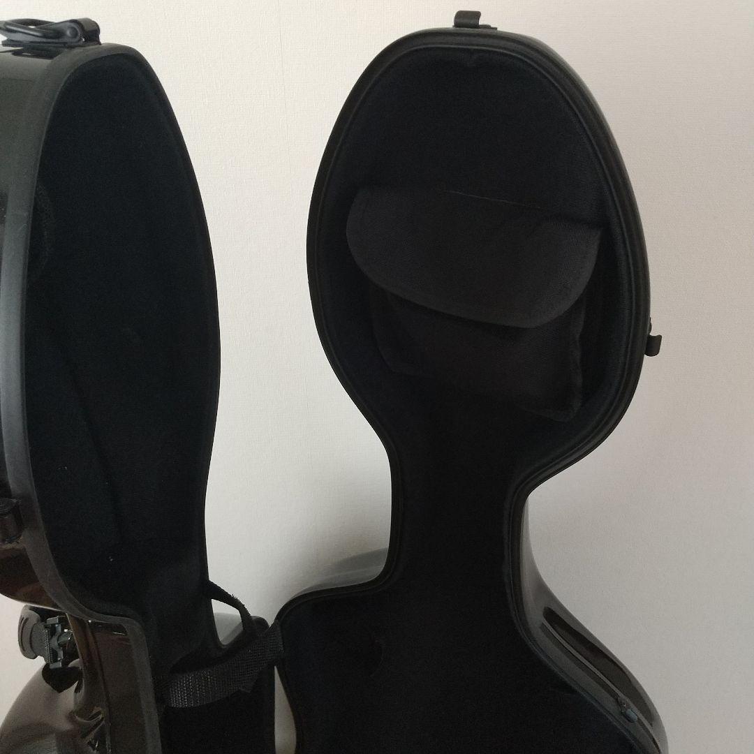 チェロ ハードケース 色ブラック4/4 東洋プリュームファイバー