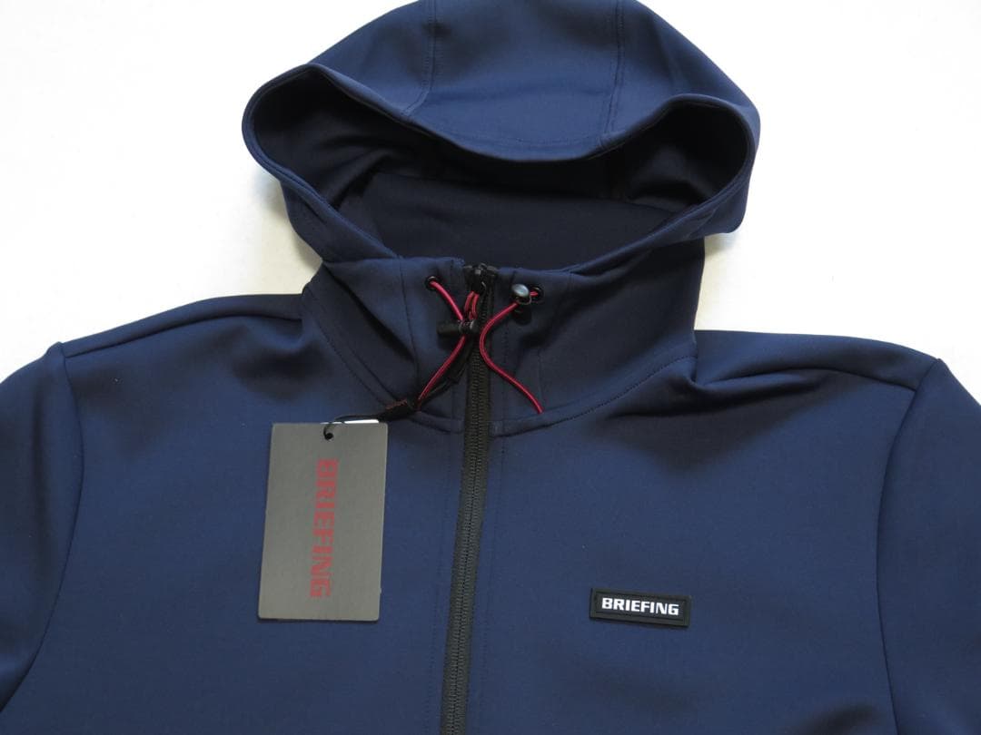 ⓂBRIEFING GOLF ブリーフィングゴルフ3Dロゴパーカーネイビー