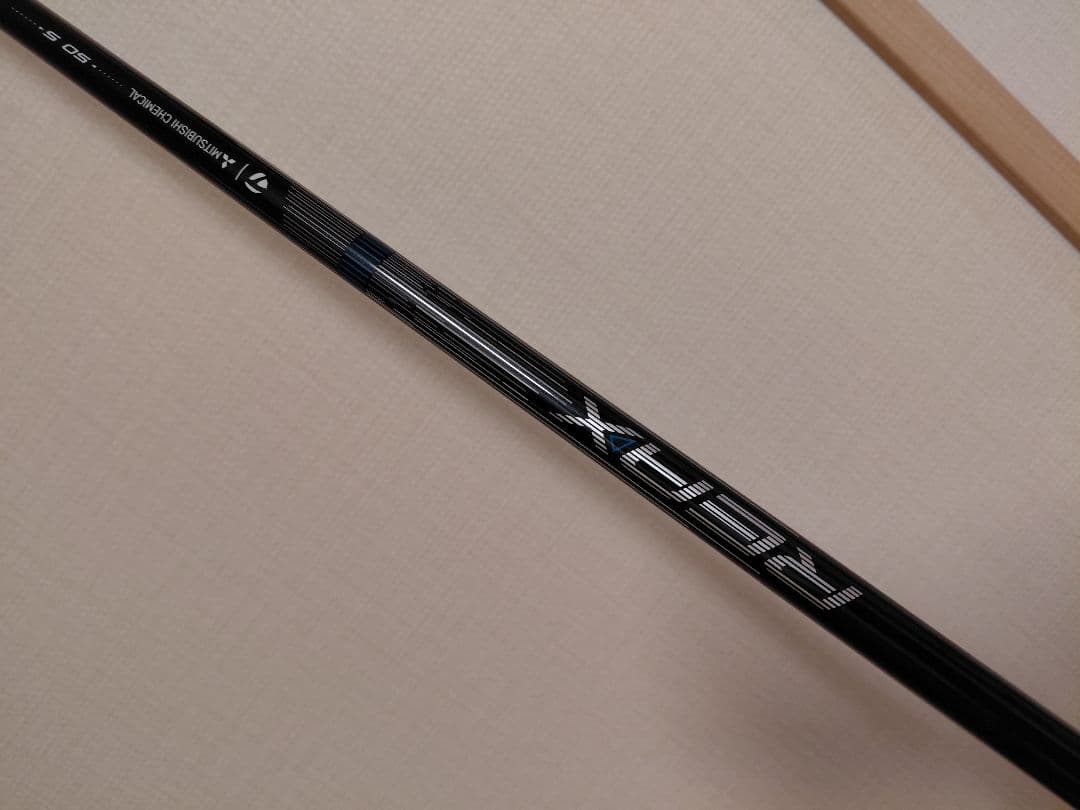 テーラーメイド Qi4D　DR 純正シャフト REAX MR50 S 1R使用