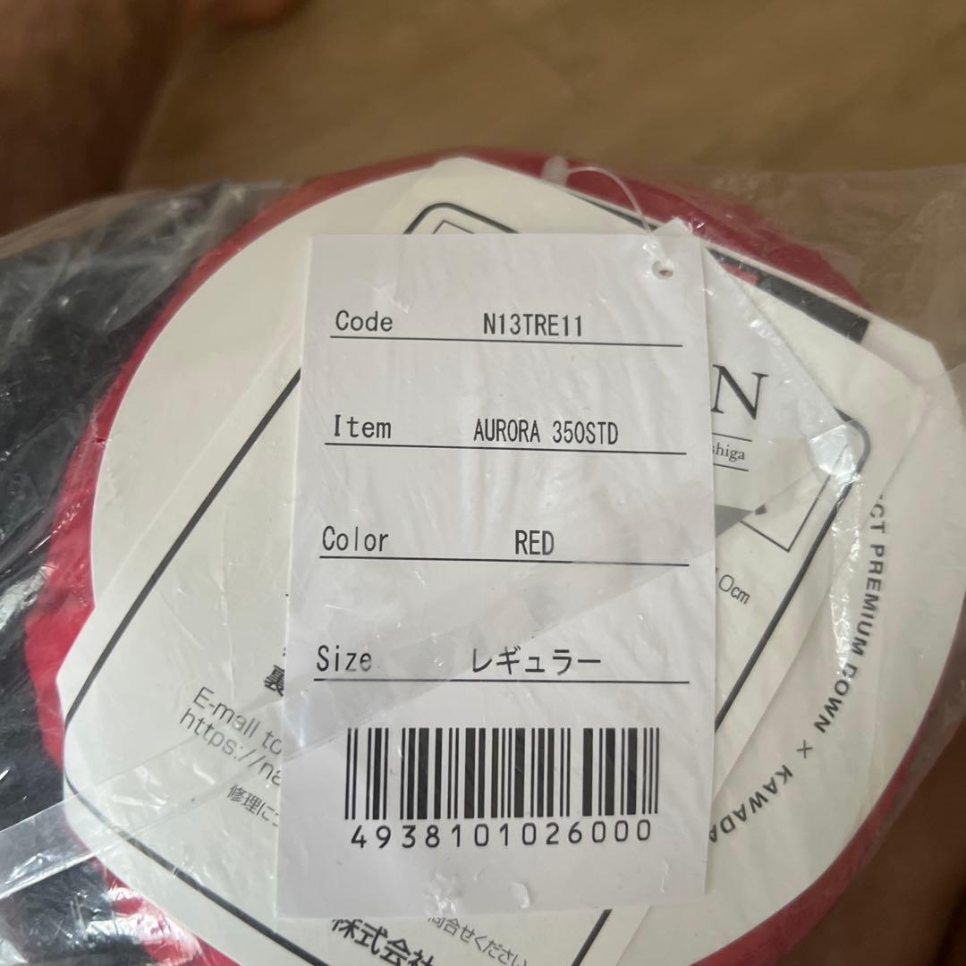 ナンガ　AURORA 350STD レギュラー シュラフ レッド 寝袋