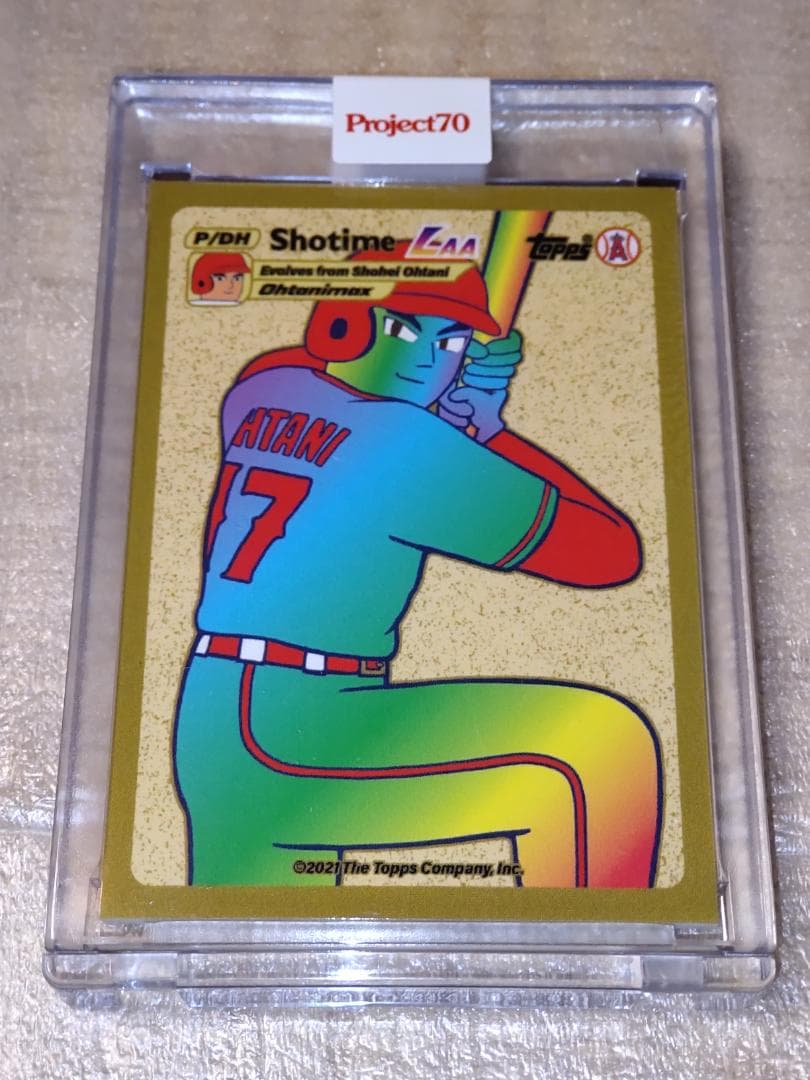 大谷翔平　2021　Topps project70 card #547　※超人気