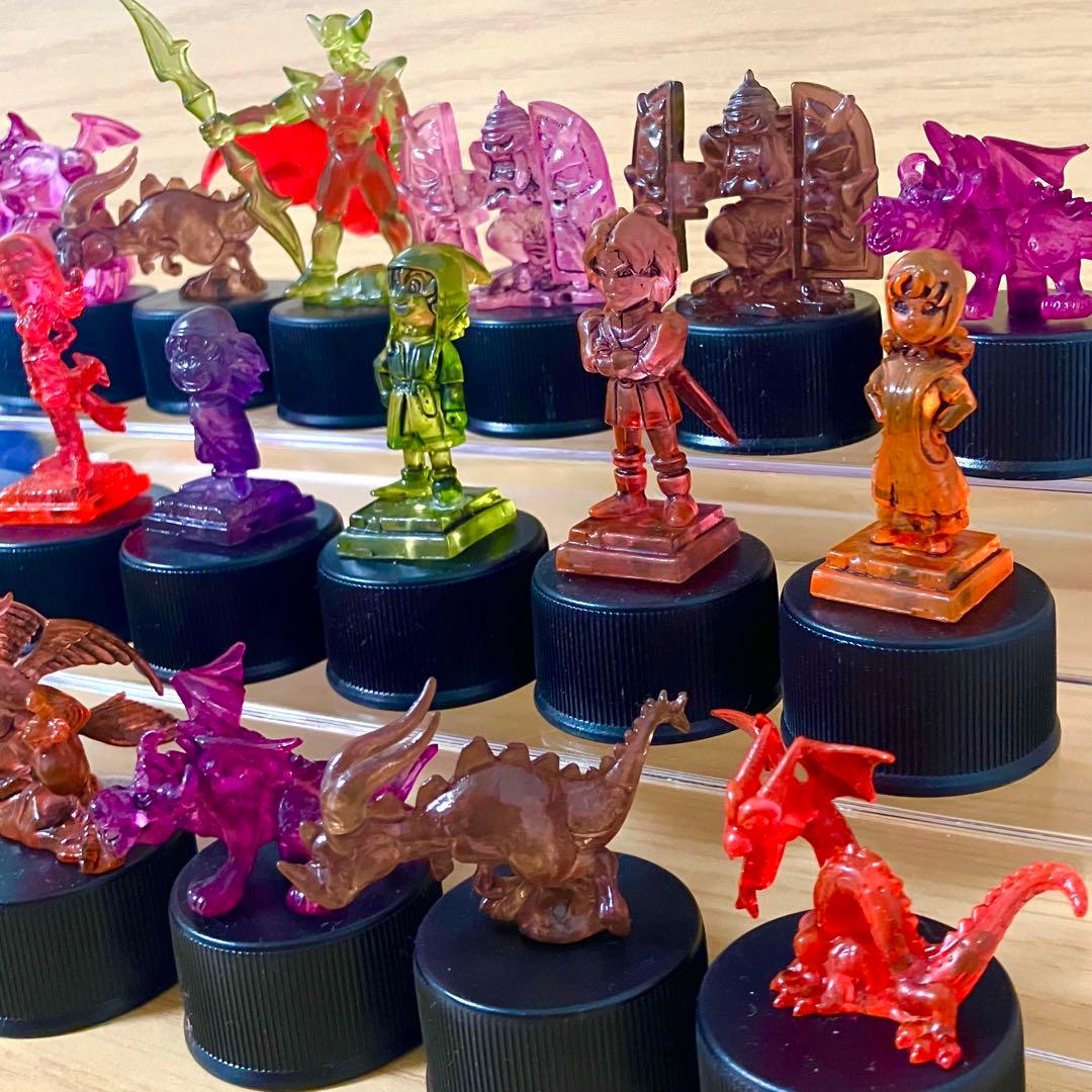 ドラゴンクエスト　ボトルキャップ　クリア　ドラクエ　フィギュア　コレクション