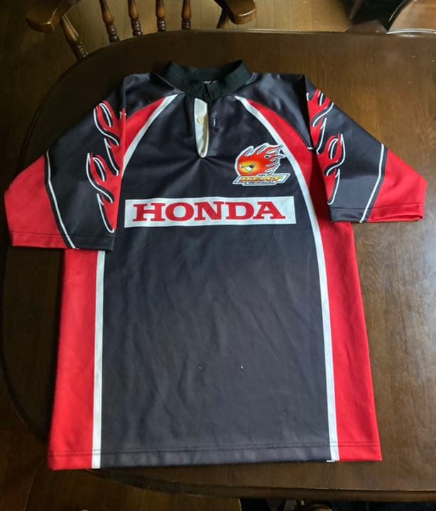 本物 ホンダ HONDA ヒート ラグビージャージ 山田章仁サイン入