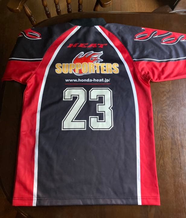 本物 ホンダ HONDA ヒート ラグビージャージ 山田章仁サイン入