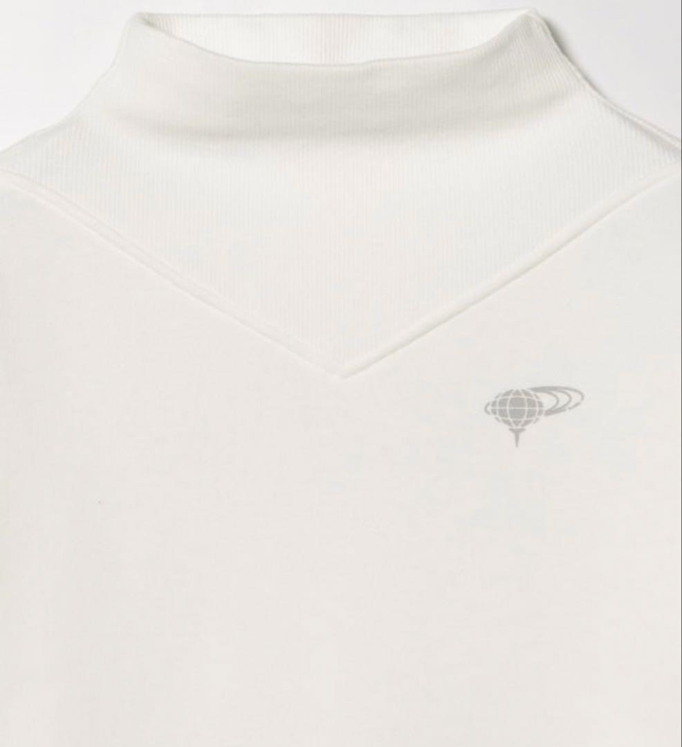 新品タグ付き ヒームスゴルフ スタンドカラー裏毛 プルオーバー