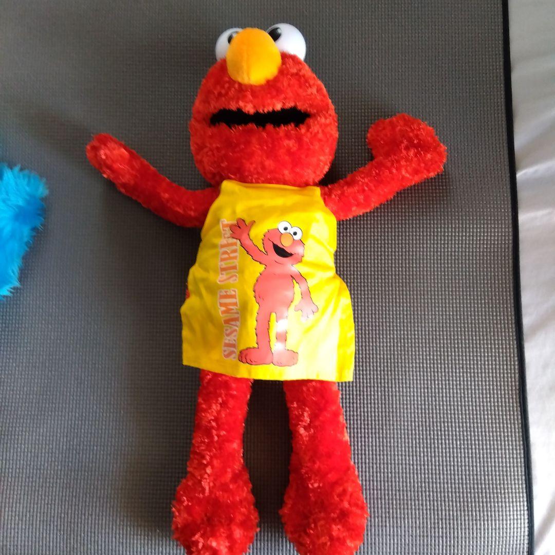 セサミストリートぬいぐるみ6体　内黄色バード2体はハンドパペット
