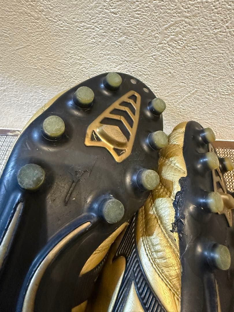 Mizuno ゴールド スパイク　25.5