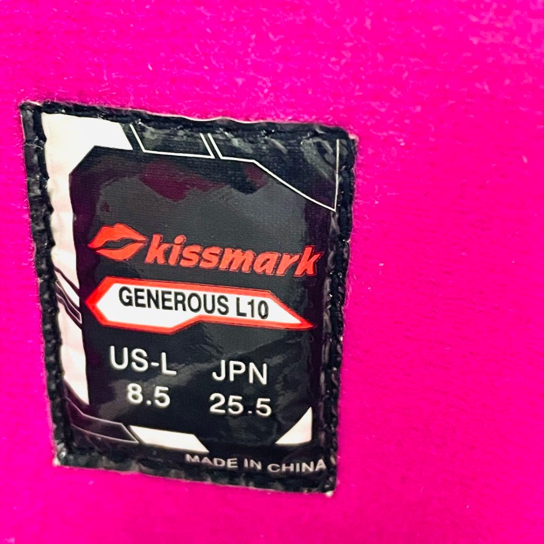 【美品】 kissmark スノーボードブーツ 25.5 BOA