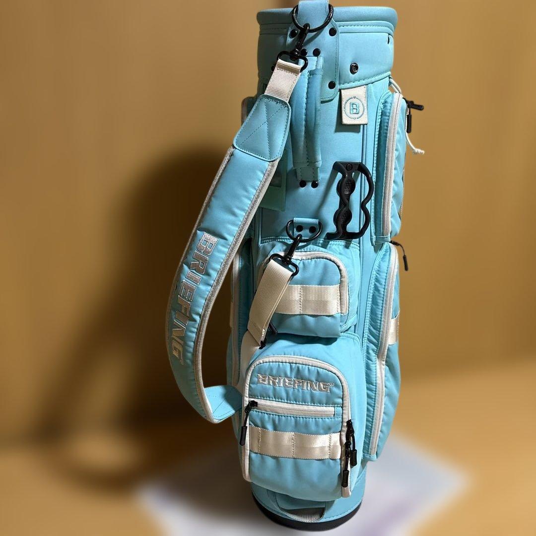 ブリーフィングゴルフ☆キャディバック　ティファニーブルー　CR6