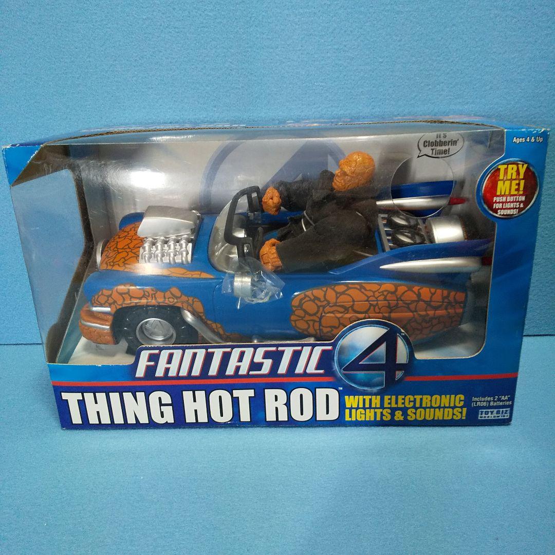 未開封☆ファンタスティックフォー シング ホット・ロッド / ビークル トイビズ
