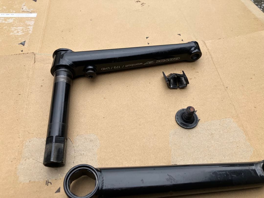 bmx ストリート　Odyssey クロモリクランク　LHD