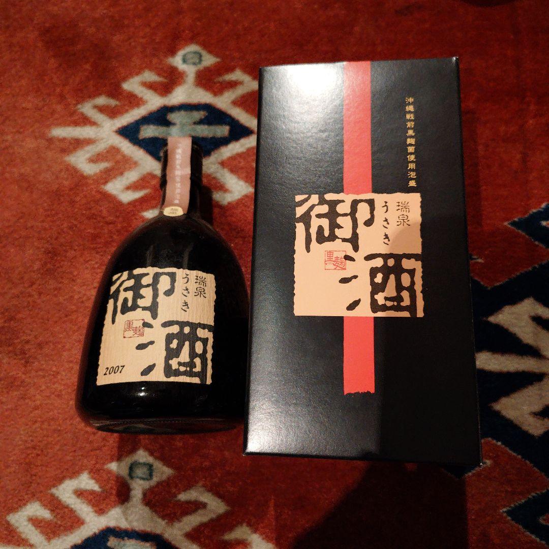 御酒 2007 古酒　泡盛　６本 箱入り 瑞泉