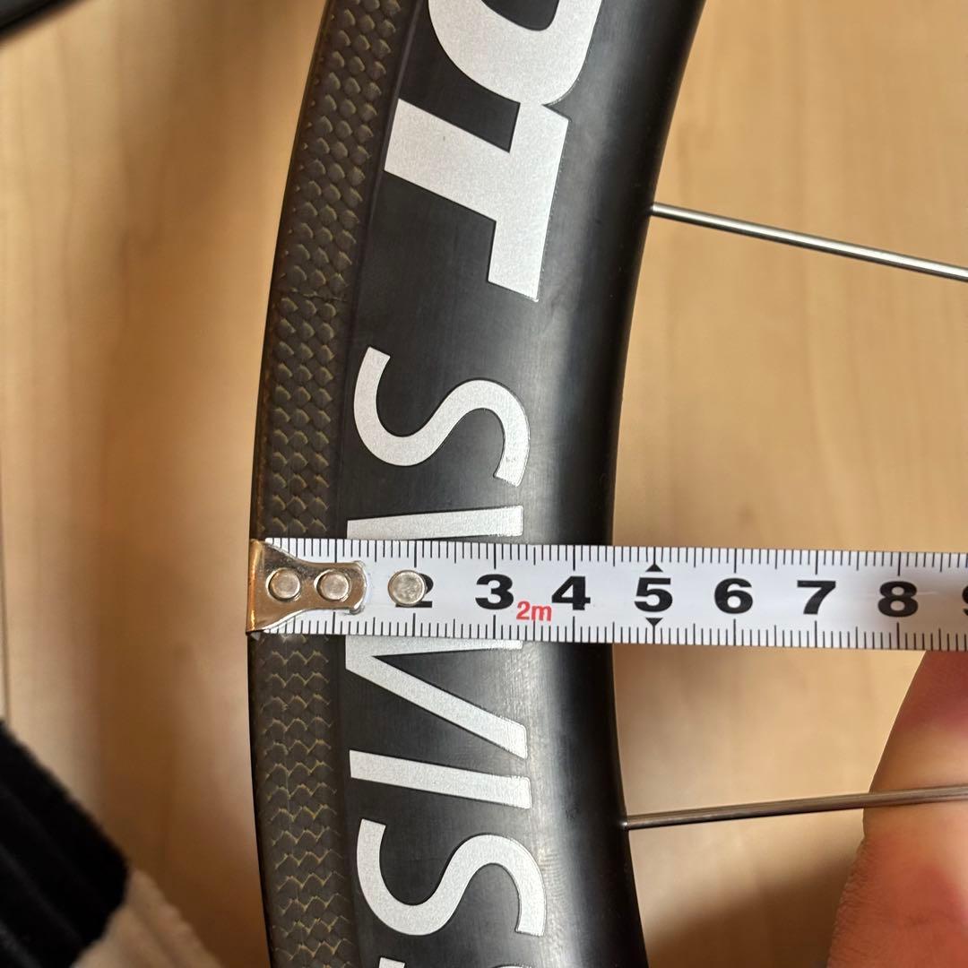 ピスト　手組みカーボンホイール前後　philwoodハブ dtswiss