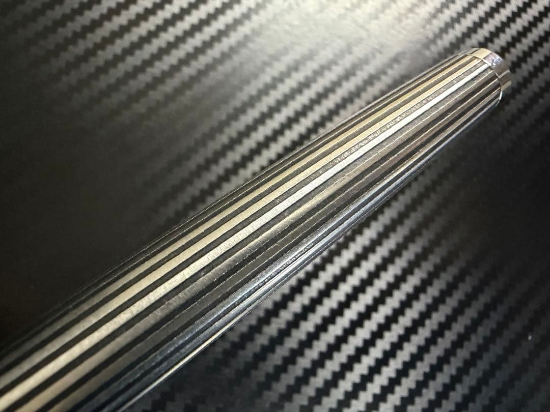 未使用に近い パイロット カスタム ストライプ M 中字 万年筆