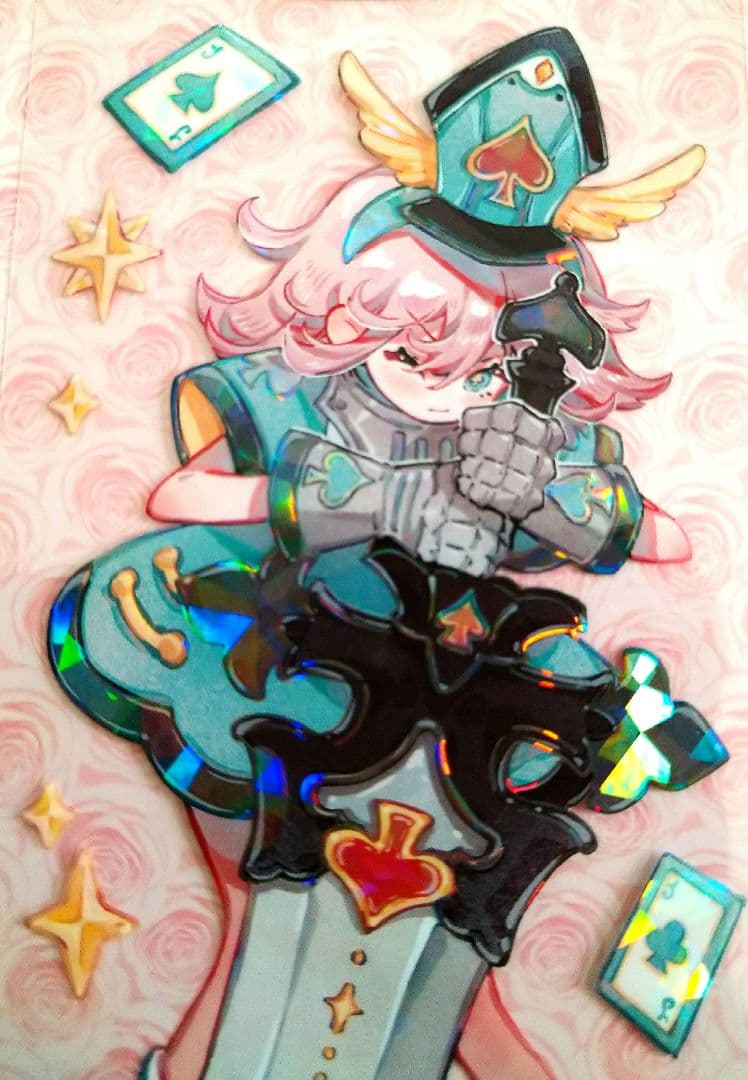 ✩のこり２✩J743＃星杖权庭(贝壳光)喵啪叽切り売り海外人物マステ女の子