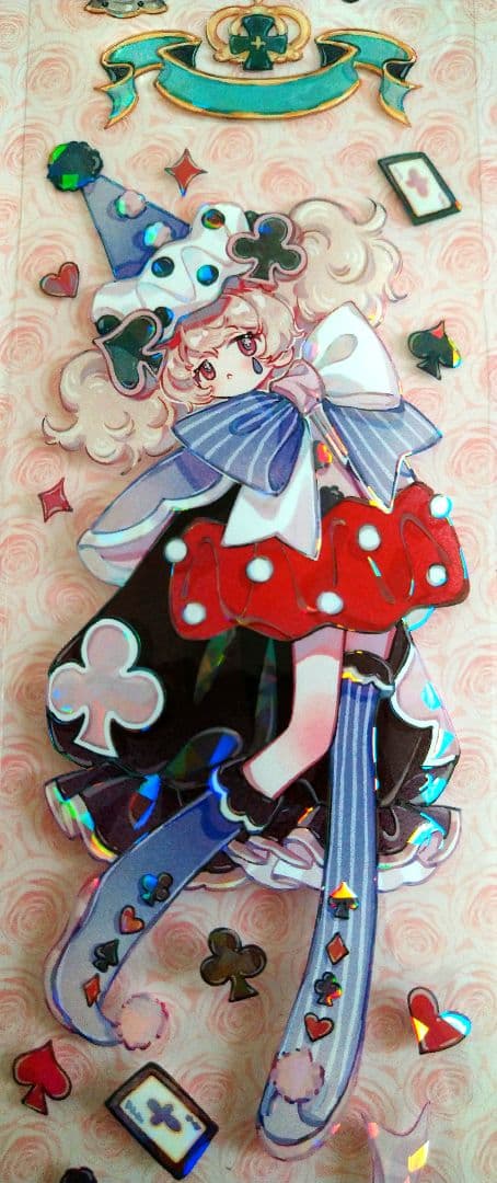 ✩のこり２✩J743＃星杖权庭(贝壳光)喵啪叽切り売り海外人物マステ女の子