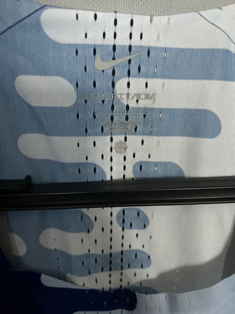 【美品】Nikeナイキ シングレット エアロスイフトタンクトップ XL 青水色