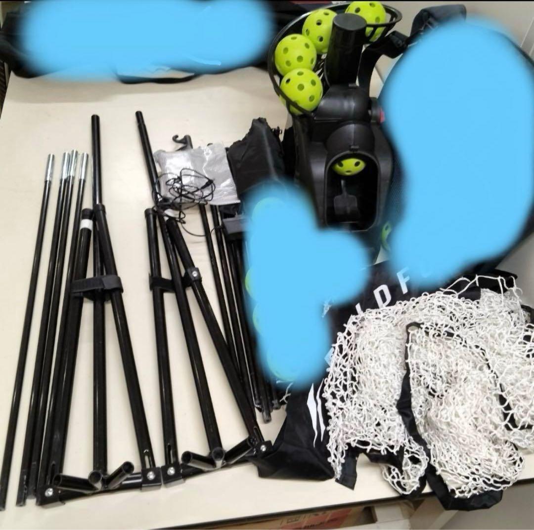 中古　美品　オートリターン・フロントトス 野球トスマシン インサイダーバット付き