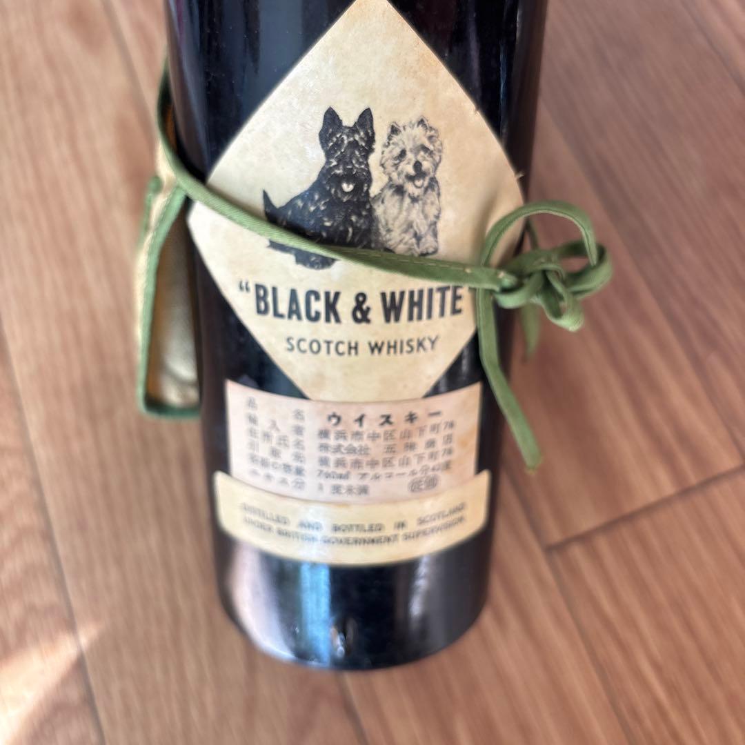 Buchanan's BLACK & WHITE スコッチウイスキー