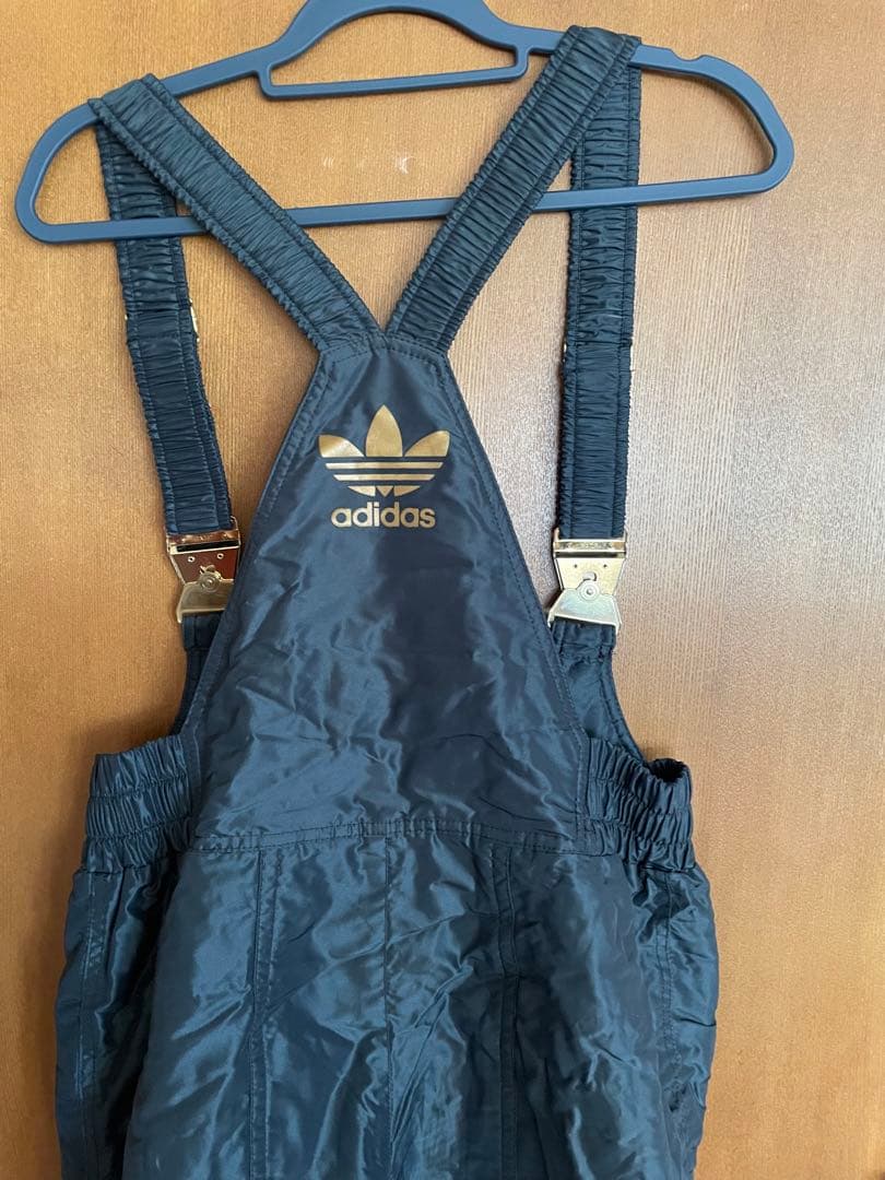 アディダスadidasレトロスキーウェア80年代メンズL