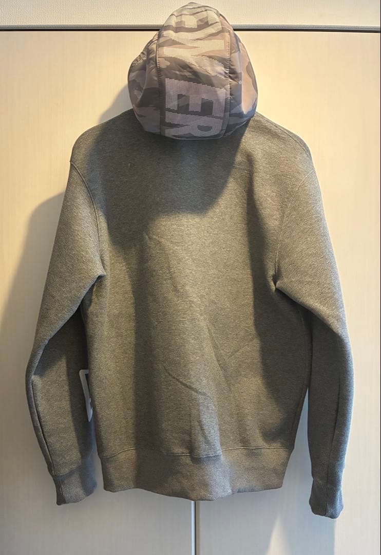 ニューエラ セットアップ メンズ　パーカー ジョガーパンツ グレー 迷彩フード