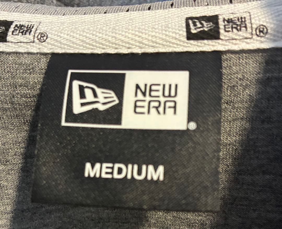 ニューエラ セットアップ メンズ　パーカー ジョガーパンツ グレー 迷彩フード