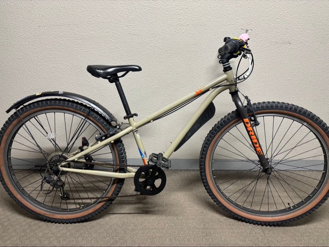 最終価格‼︎カーキ 自転車 26インチ