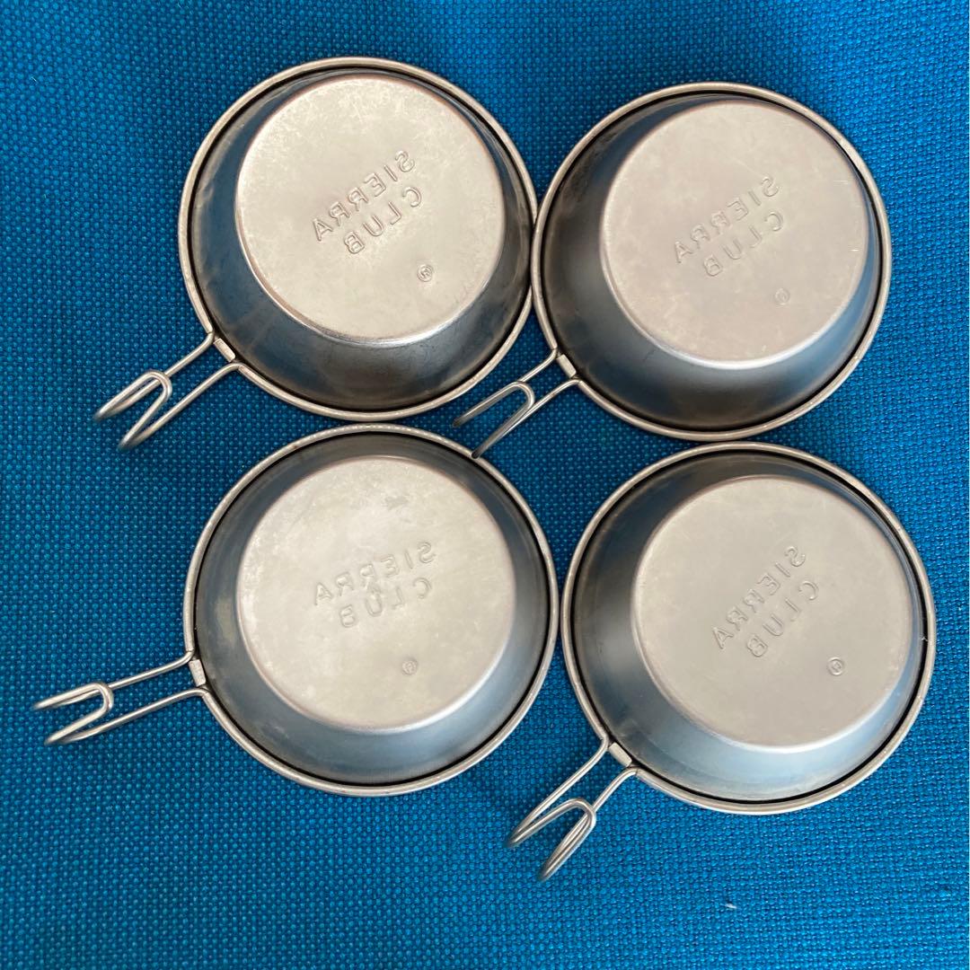 シェラクラブシェラカップSIERRACLUBシエラクラブシエラカップ4個