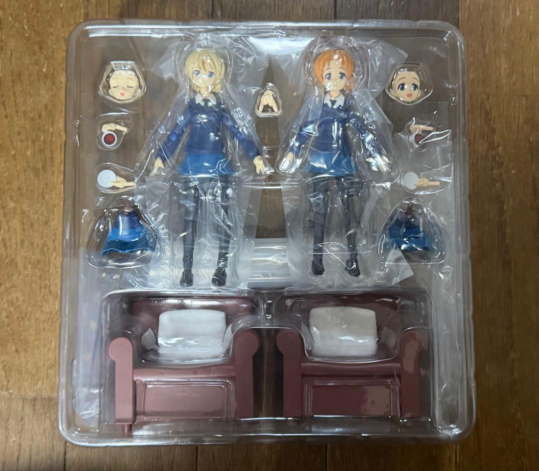 ガールズ&パンツァー figma ダージリン&オレンジペコセット フィギュア