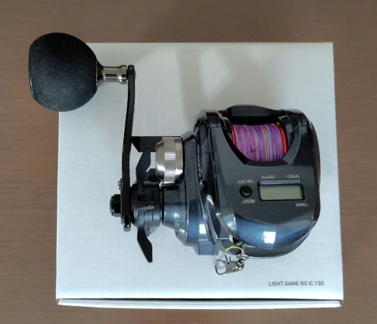 LIGHTGAME RX IC 150 ベイトリール　新品未使用　 PE2号付き