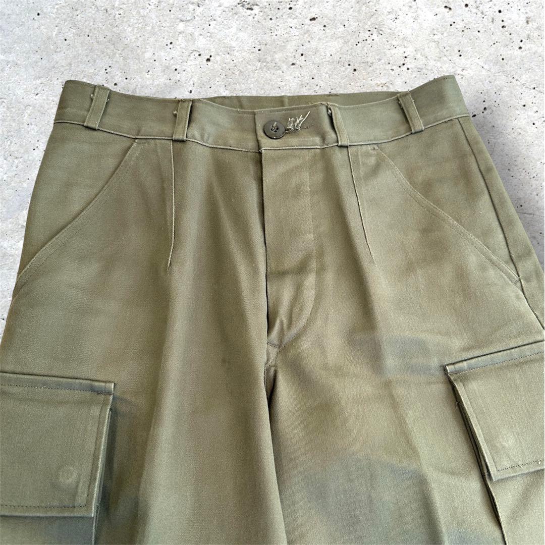 70s DUTCH ARMY FIELD オランダ軍 カーゴパンツ ミリタリー