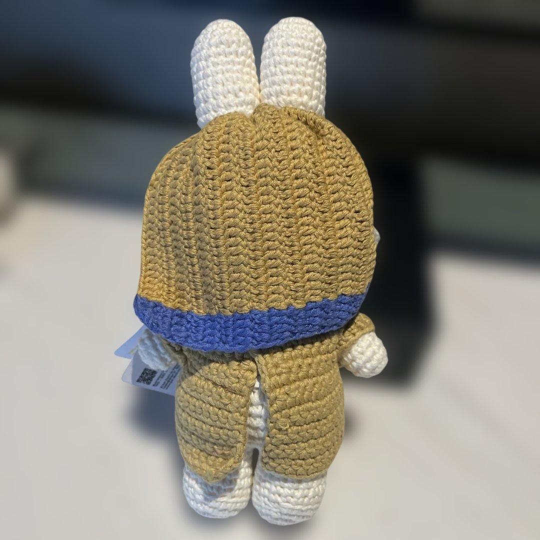 ミッフィー絵画シリーズあみぐるみ　ぬいぐるみ3体セット　ジャストダッチ新品未使用