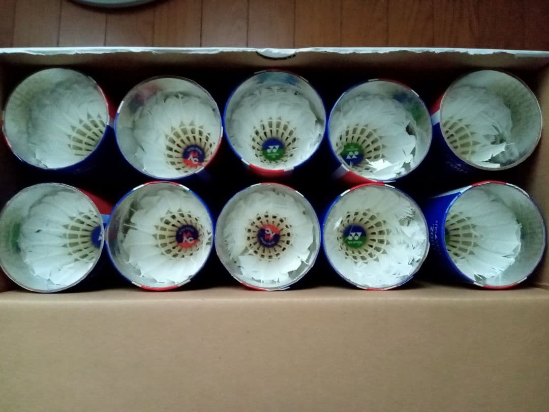 バドミントン中古シャトル