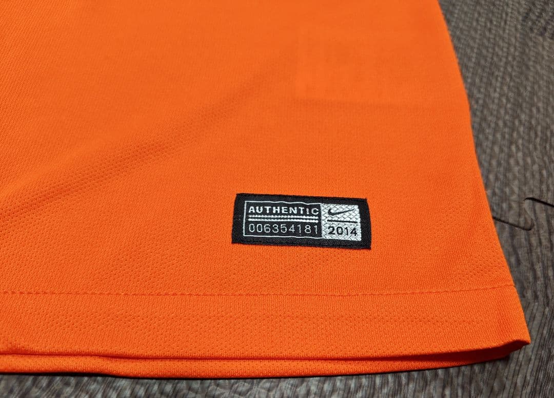 ナイキ　サッカーオランダ代表　ドライフィット　DRI-FIT　ユニフォーム