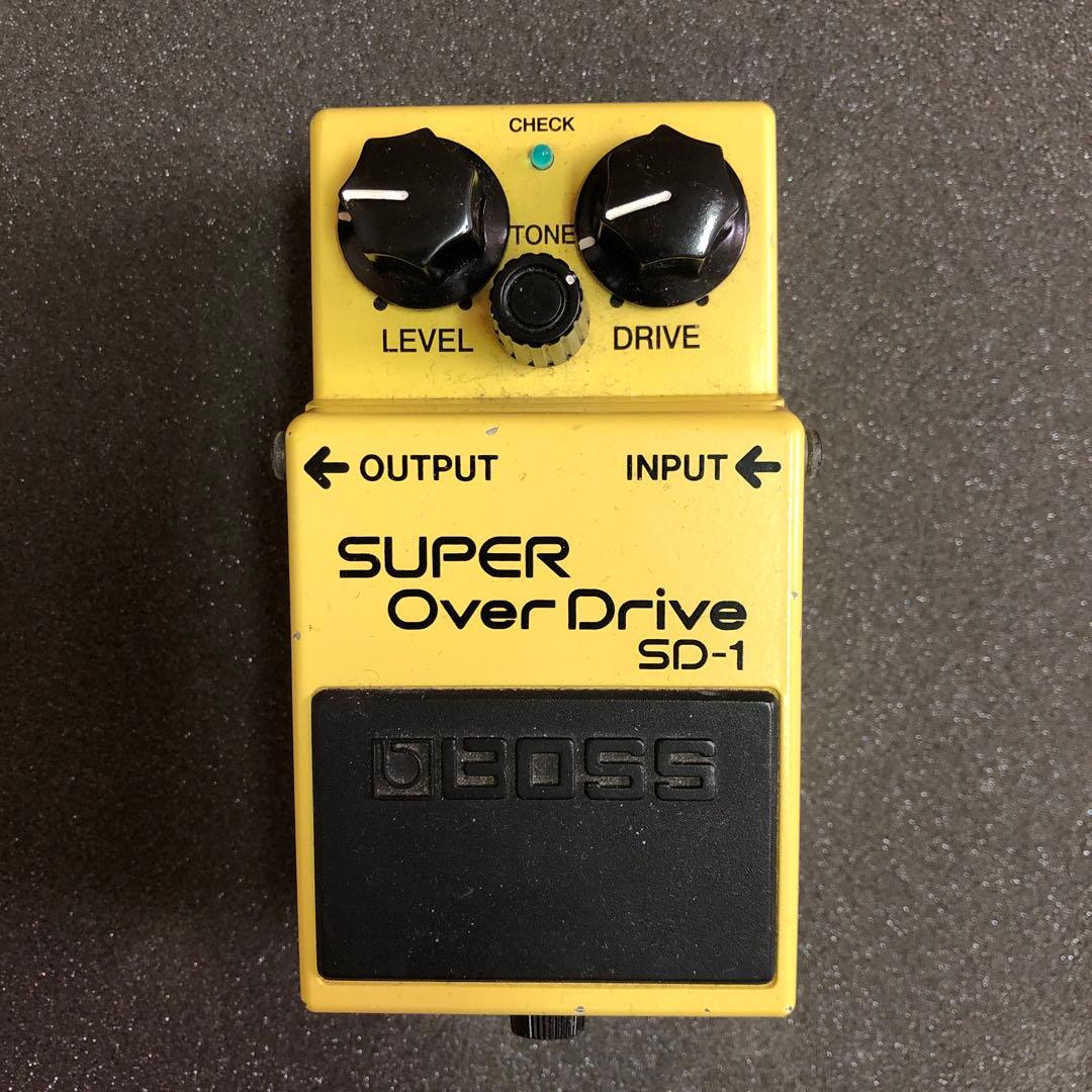 ギター BOSS super overdrive SD1
