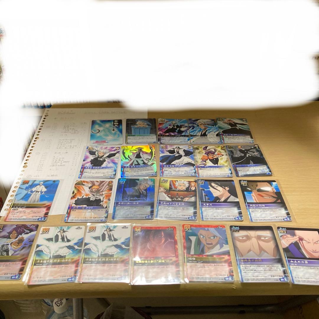 約1359枚+ 1/20追加分　ブリーチソウルカードバトル 6.7追加　ダブり有