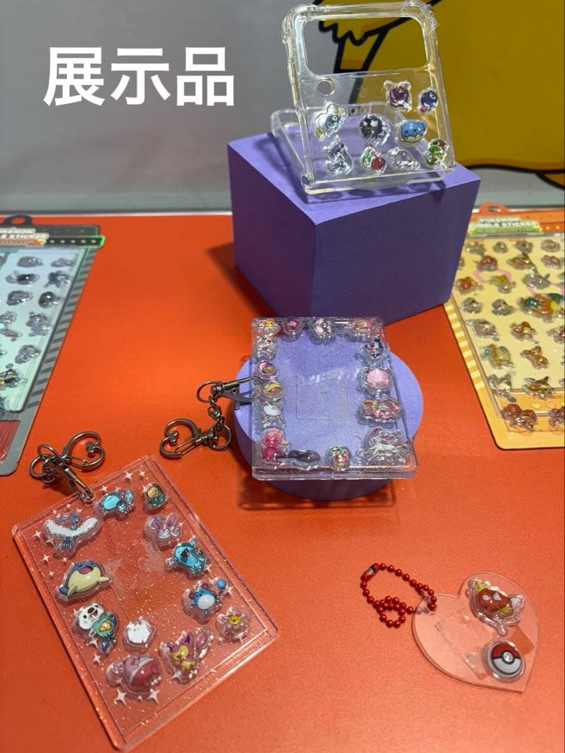 韓国 ポケモン pop up 3Dシール ボンボンドロップシール風 ステッカー