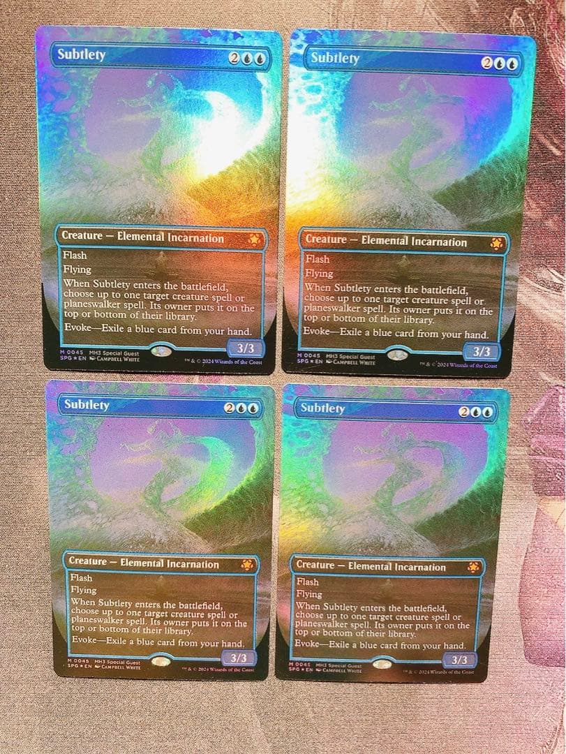 【拡張foil】緻密　英語　4枚セット