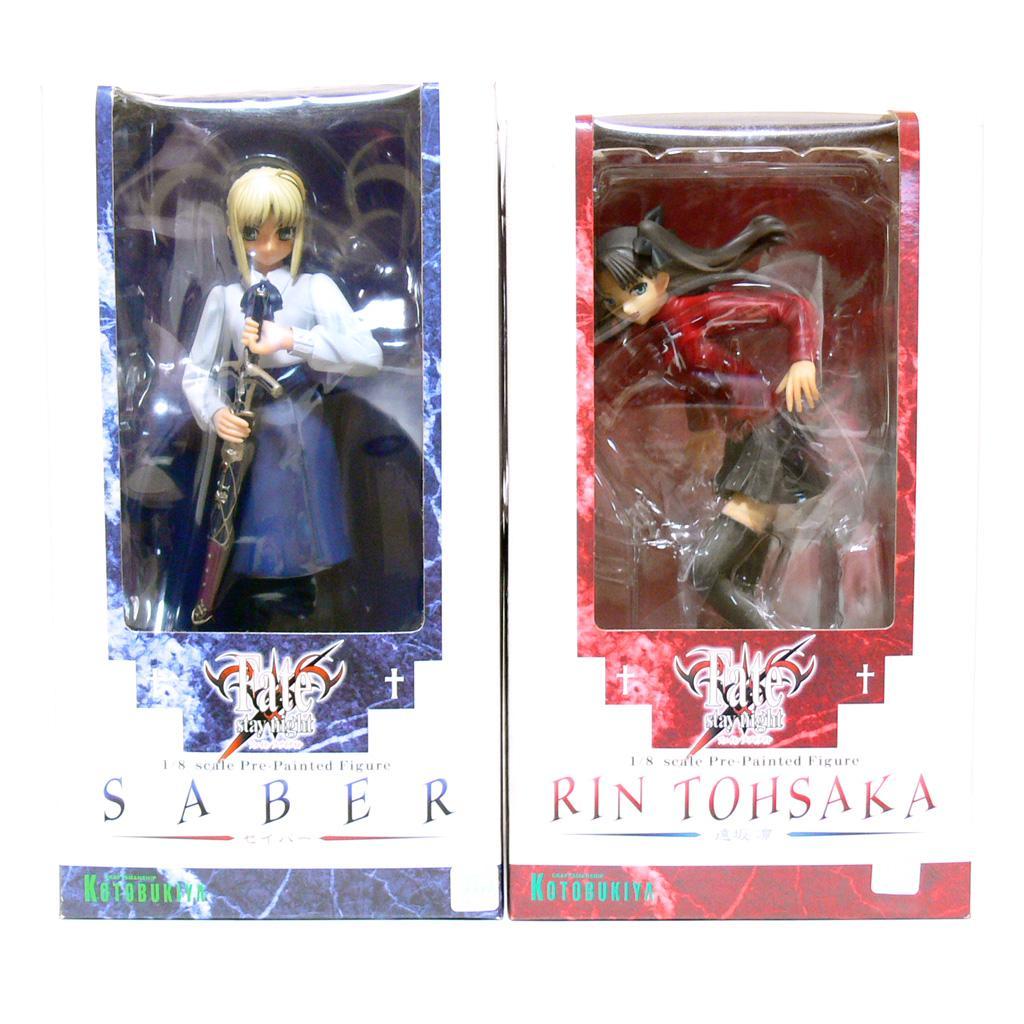 [コトブキヤ]　セイバー ＆ 遠坂凛　2体セット