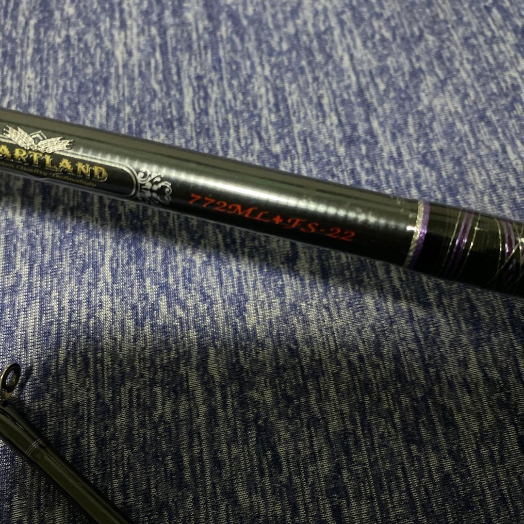 一誠 772ML+FS-22 バスロッド 7'2\" ブリット