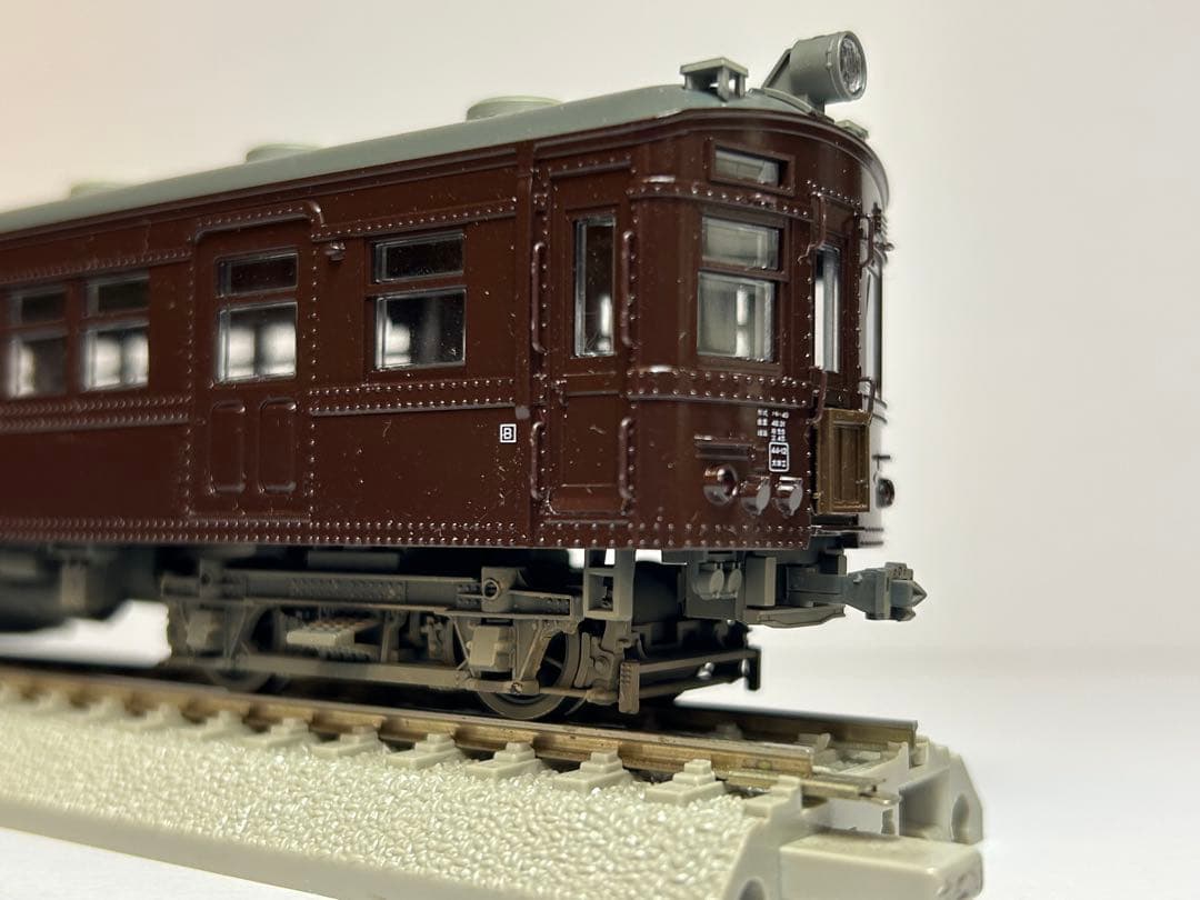 カトー　クモハ40 ウェザリング