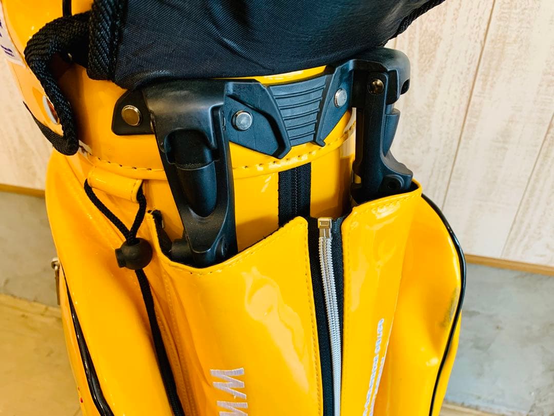 【BLUE TEE GOLF】キャディバッグ 9インチ イエロー