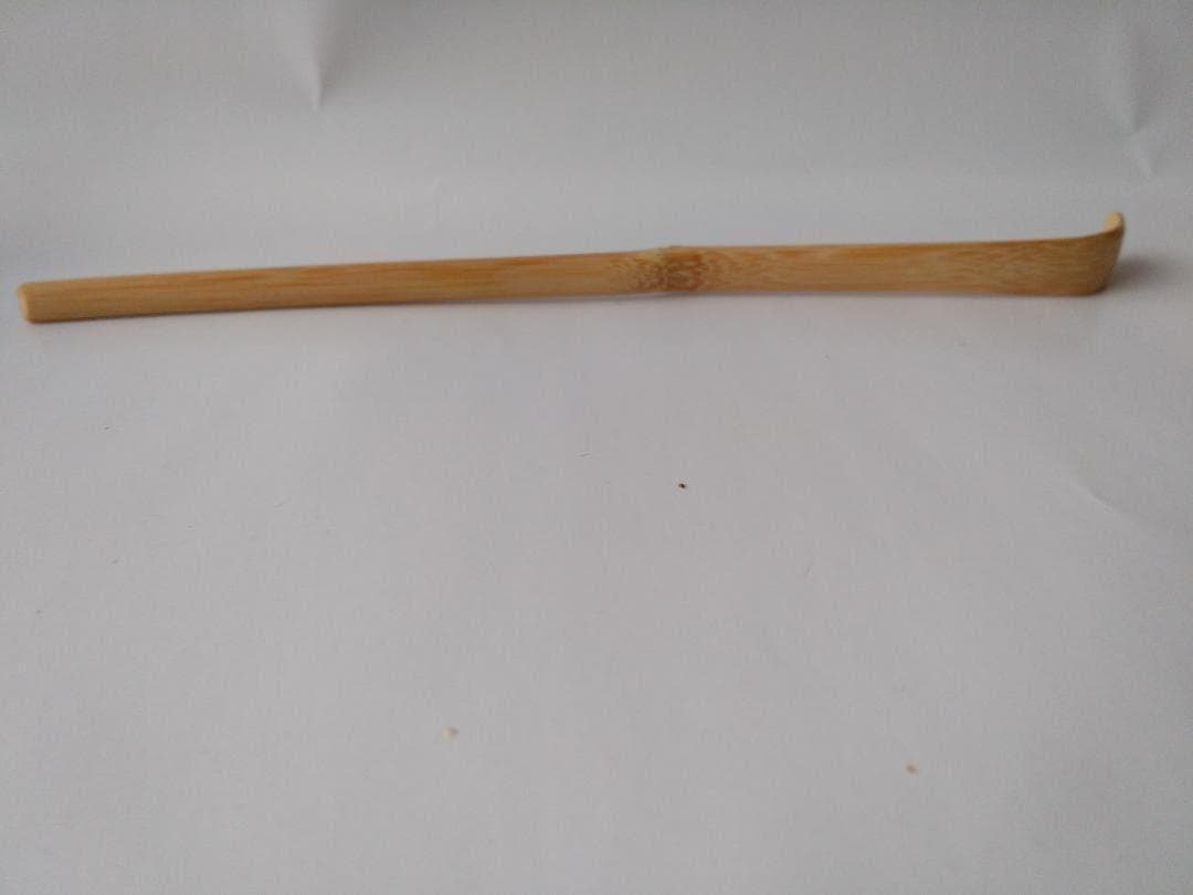 茶杓 銘「 松の緑 」 大徳寺塔頭 高桐院 上田義山 和尚作 下削り 竹玄 美品