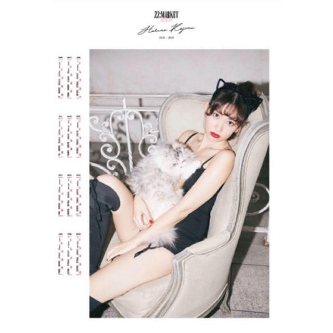 【額付き】22market 小嶋陽菜 こじはる ポスター カレンダー B1